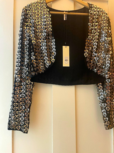 Topshop black velvet - velvet, sequin