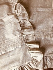 Double frilly floral duvet