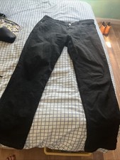 George Asda Black Jeans 36 R