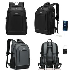 Anti-Theft Laptop Backpack for Men 13.5 Inch Laptop Water-Resistant Business Bag