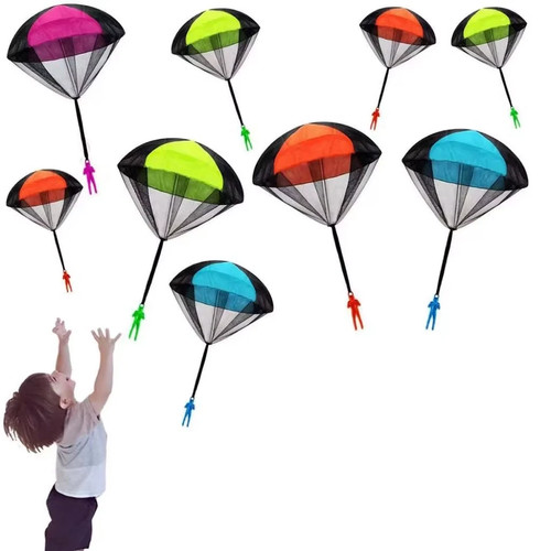 4pc hand throwing parachute - hand,