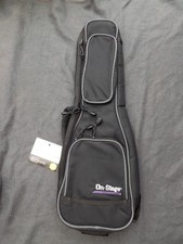On-Stage Ukulele Case Soprano Deluxe Gig Bag Padded Black BNWT R.R.P. £34.99