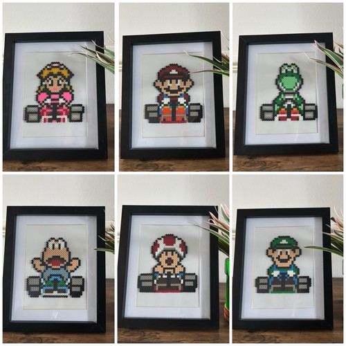 Super mario karts framed wall - super,