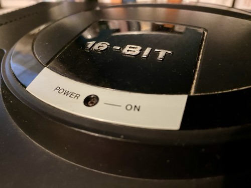Sega mega drive with - sega,