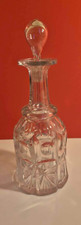 Victorian decanter cut - decanter, glass
