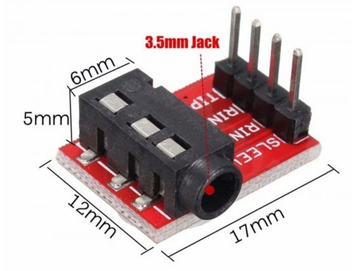 5mm trrs stereo socket - stereo,