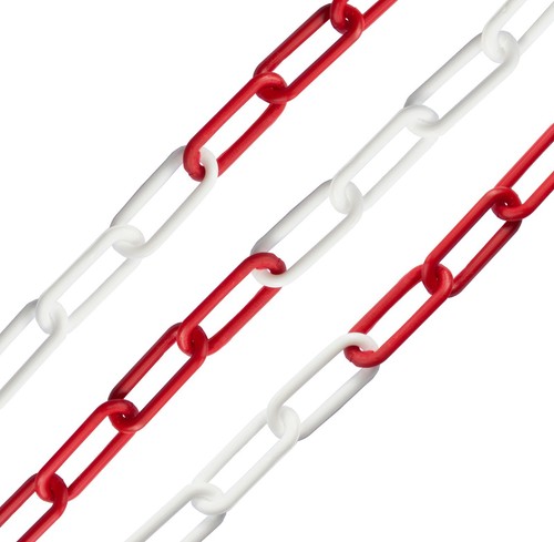 6mm red white plastic - 6mm, &