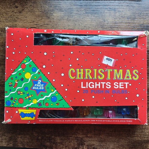 Vintage christmas lights set - vintage,