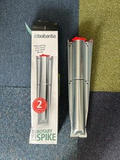 Brabantia Rotary Spike For Washing Line Metal Ground Spike 45mm ( Model 377052 )