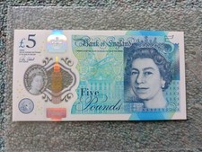 AA01 - £5 Five Pound Polymer
