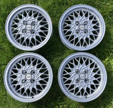 Refurbished Genuine Original BBS RA 15" wheels 4x100 6Jx15 VW Golf MK2 BMW E30