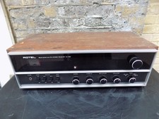 ROTEL RX-150 RARE STEREO RECEIVER SOLID STATE AM/FM BLACK - Fully Tested