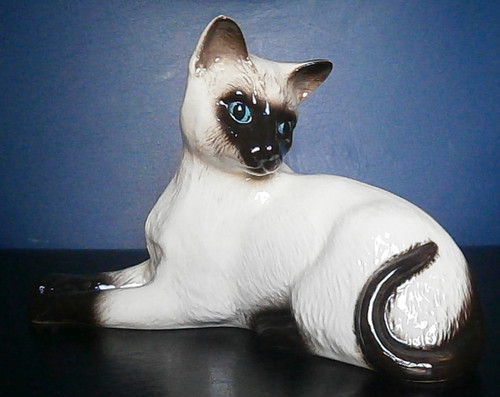 Vintage beswick siamese cat - siamese,