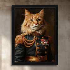 Ginger Cat General Art Print