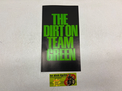 Vintage kawasaki team - kawasaki, "team