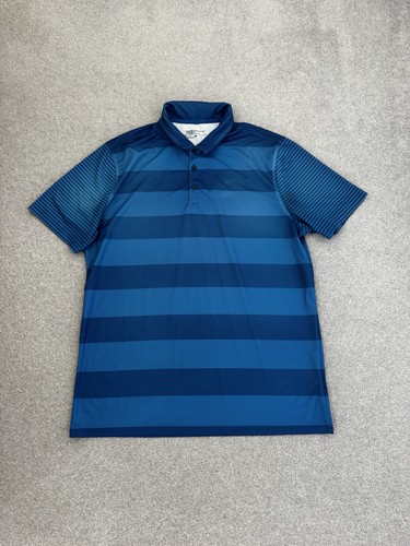Blue striped nike dri - dri, golf