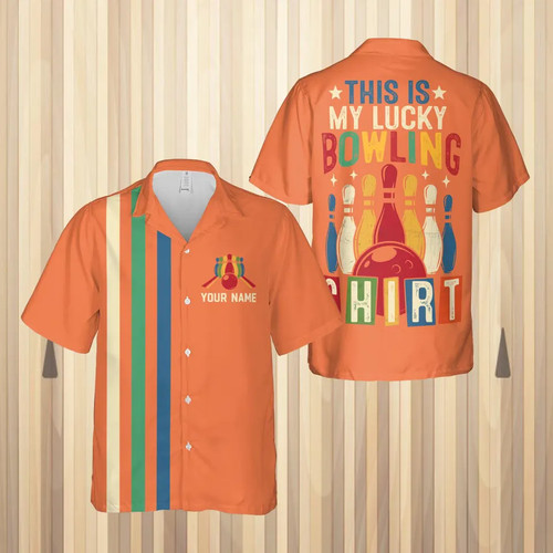Personalized bowling hawaiian - bowling,