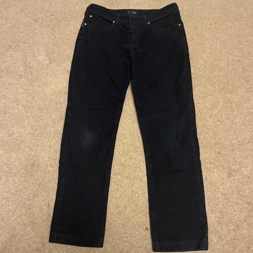 Ladies black armani - armani, jeans