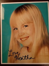HEATHER O’ROURKE Signed 8x10