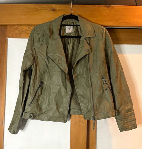 Women green faux - green,