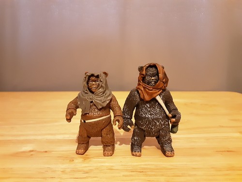 Star wars ewok action - star,