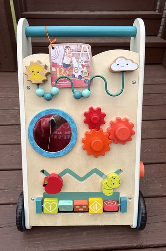 Baby wooden walker - wooden,