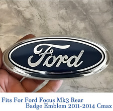 Blue Silver Badge For FORD