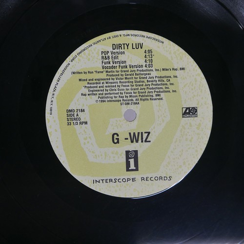 Wiz dirty luv - g-wiz,