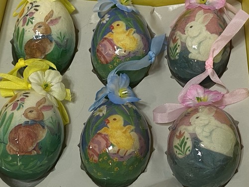Vtg paper mache - vtg, easter