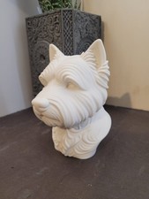 West Highland Terrier Bust