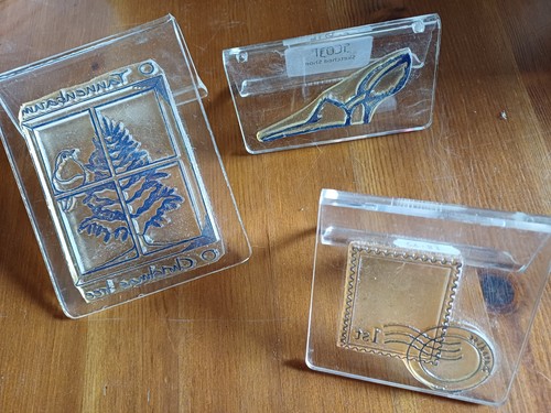 Large vintage perspex - large,