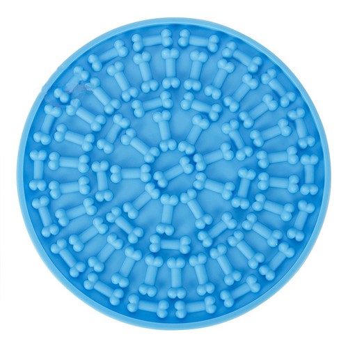 Silicone slow feeder dog bowl - silicone,