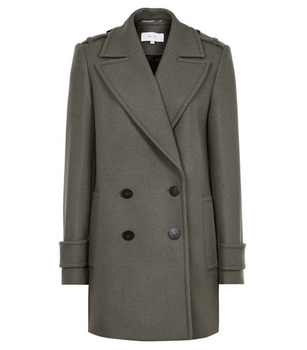 Reiss double breasted peacoat - breasted,
