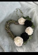 Handmade Hanging Heart Wreath