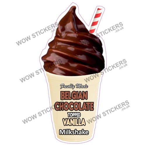 Ice cream van belgian - cream,