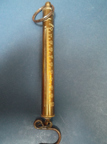 Vintage brass salter scales - brass,