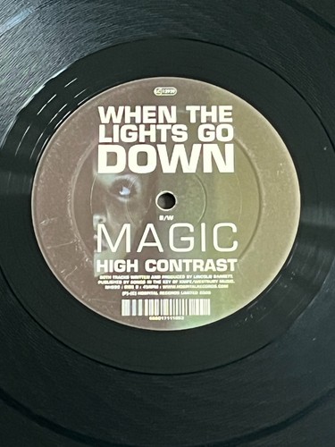 High contrast when the - –,