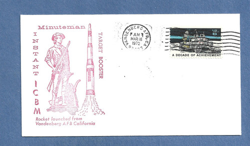 Minuteman target booster mar - minuteman,