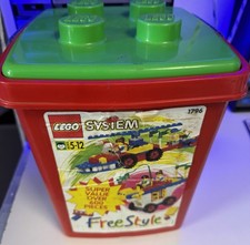 LEGO System - 1796 Freestyle Bucket, Complete with Bucket, No Poster, 1996