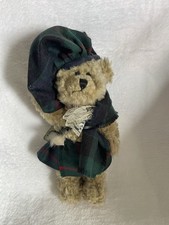 Scottish Teddy Bear Tartan Kilt  Plush Soft Cuddly Toy By Tartan Time