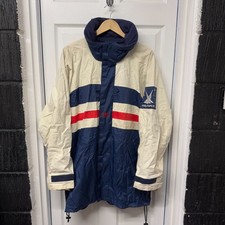Helly Hansen Twin Sails Sailing Jacket Size Large | Coat Yatching Vtg 90 Retro L