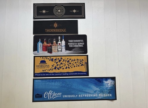 Home bar runner mats - job, lot