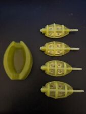 4 IN 1 INLINE METHOD FEEDERS +  MOULD  2 x 20g 2 x 30g CARP FISHING TACKLE
