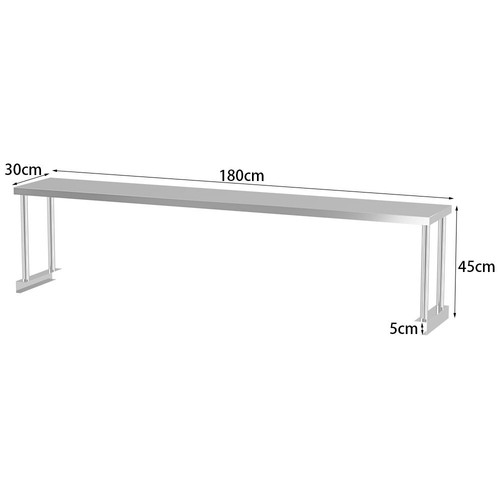 Tier over shelf kitchen - over,