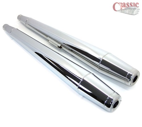 New chrome silencers - new, silencers-triumph