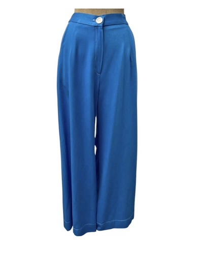 Retro wide leg pants - retro, 40s