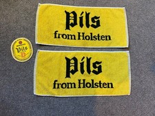 2 x Holsten Pils Bar Towels +