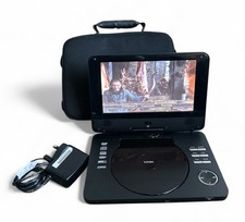 Logik LPD850 Portable DVD Player 8.5" With Case & Charger - Black [Grade B]