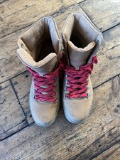 SHOE  THE BEAR Agda Tan Nubuck Lace-up Boots - EUR 40 / UK 7.5