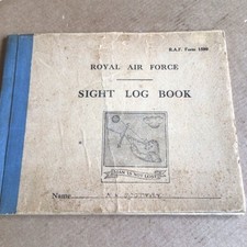 RAF Sight Log Book 1952